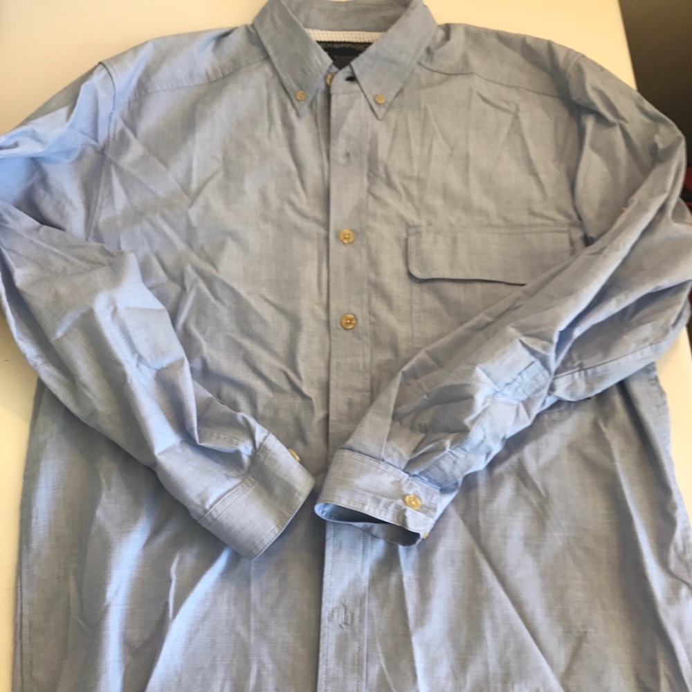 Exofficio Travel Long Sleeve Shirt Size M EUC